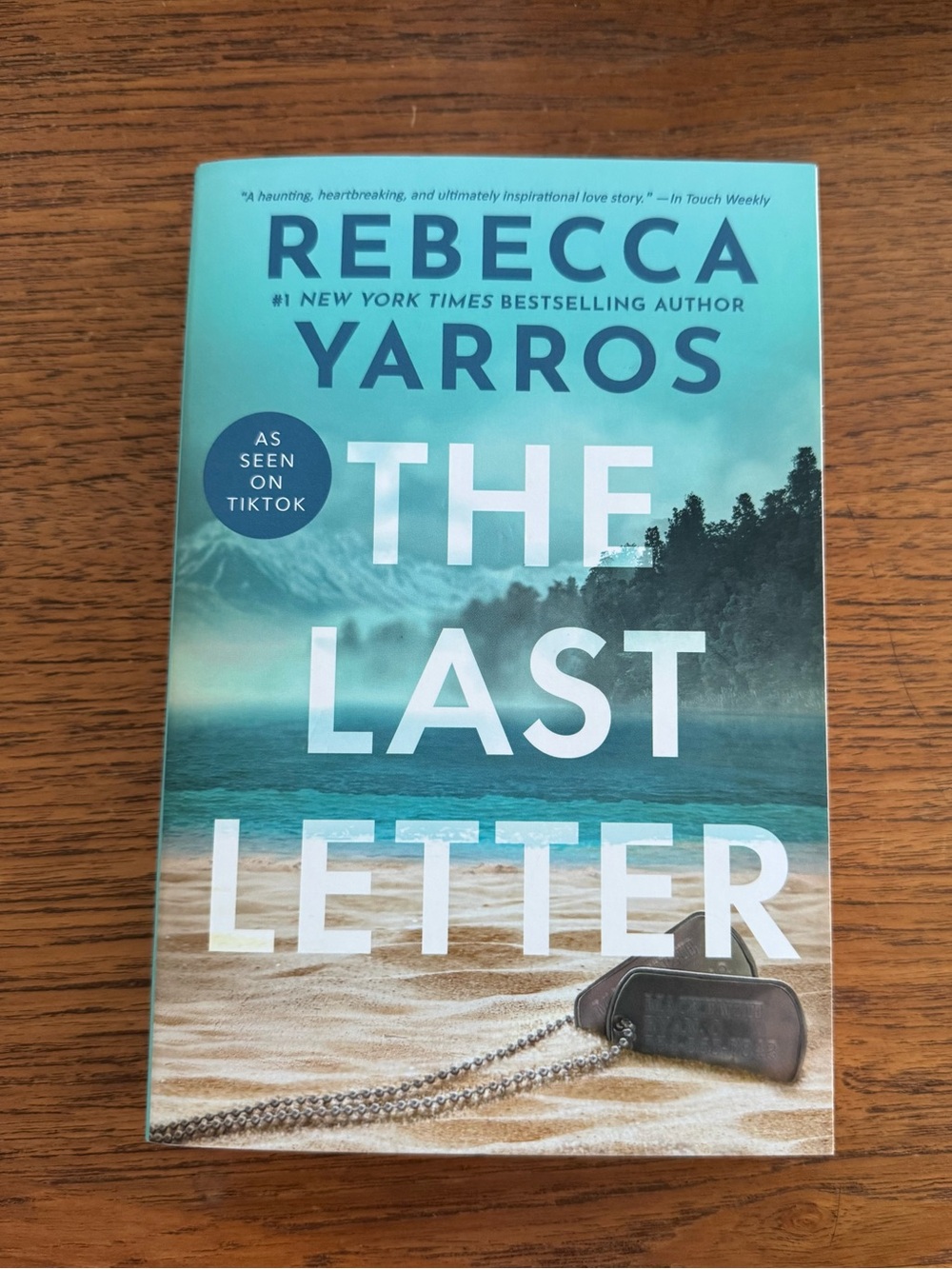 Rebecca Yarros — “The Last Letter” paperback book